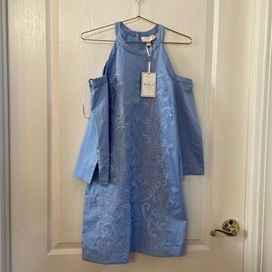 Ted Baker Blue Jettas Dress Size 4 US